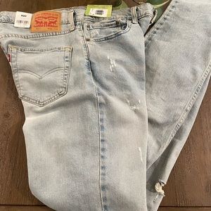 Levi’s Men’s 511 Slim Stretch NEW with Tags Distressed Jeans!!